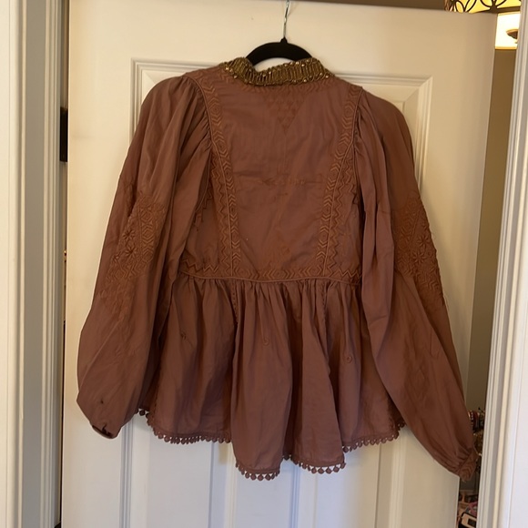 Free People mauve jacket - Picture 2 of 3